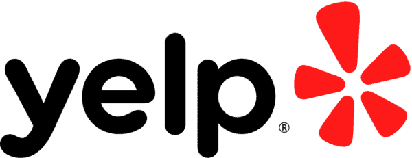 Yelp logo link to credit repair reviews