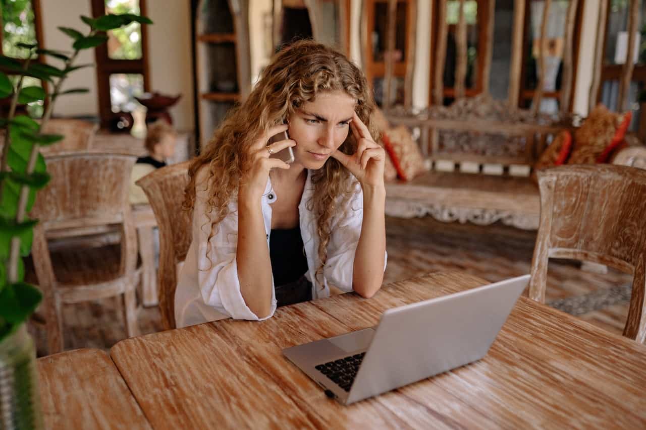 pexels-yan-krukov-4458396 credit repair woman thinking blog post